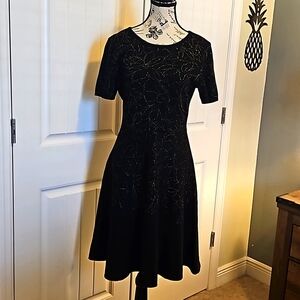 Taylor Black Sweater Dress